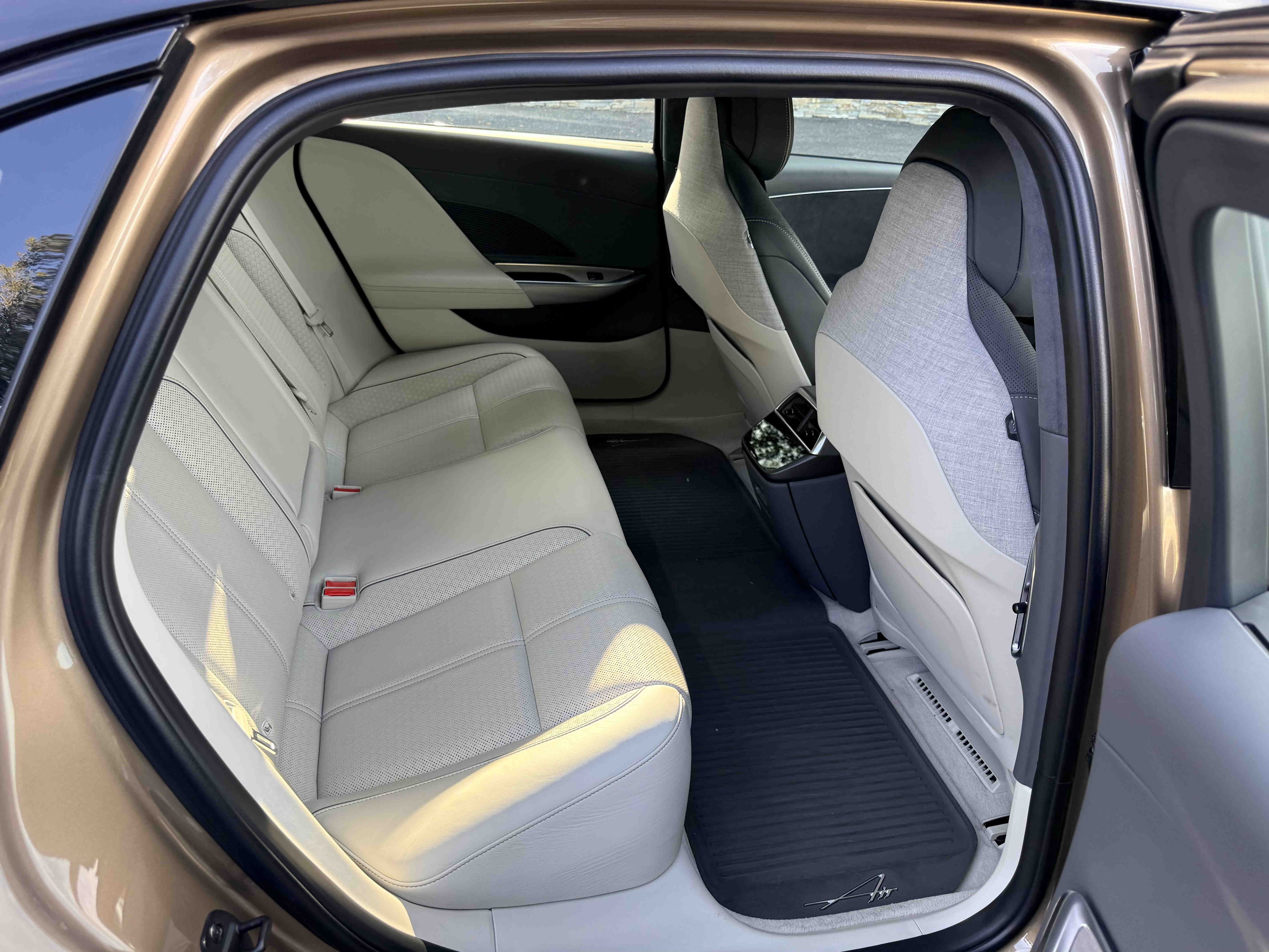Passenger rear seat